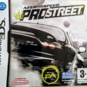 Need for Speed Pro Street, Nintendo Ds 2Ds 3Ds