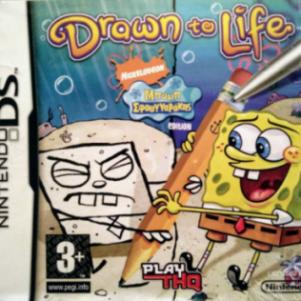 SpongeBob SquarePants Drawn to Life, Nintendo Ds, 2Ds, 3Ds