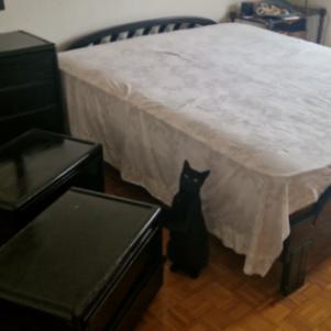 Πωλείται κρεβατοκάμαρα μασίφ καρυδιά 
