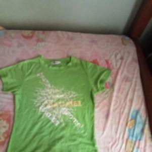 Μπλούζα κοντομανικι green neon