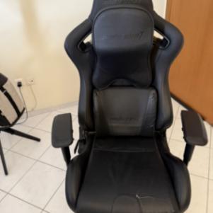 Anda Seat Καρέκλα Γραφείου Premium Carbon Black Gaming Dark Knig