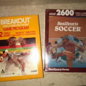 ATARI 2600 2 kasetes