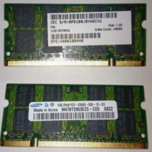 Samsung DDR2 SoDim 1gb 667MHz