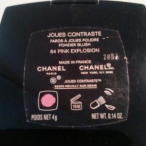 Chanel Pink Explosion Blush 64